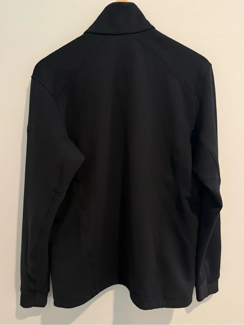 Arc'teryx Rethel Jacket Black Full Zip Performance Jacket Men's Medium Hiking